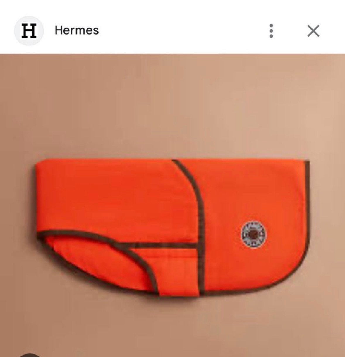 Couvre reins hermes taille cheval, Animaux & Accessoires, Enlèvement, Comme neuf