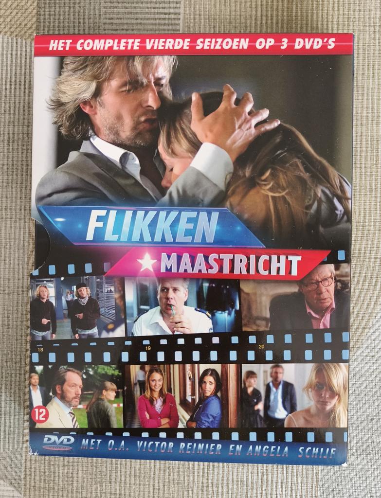 dvd Flikken Maastricht seizoen 4, Cd's en Dvd's, Ophalen, Gebruikt, Boxset, Actie en Avontuur