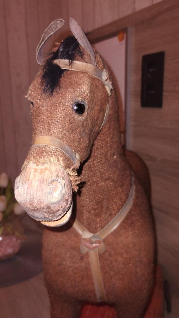Antiek paardje jaren 30 zie omschrijving, Ophalen