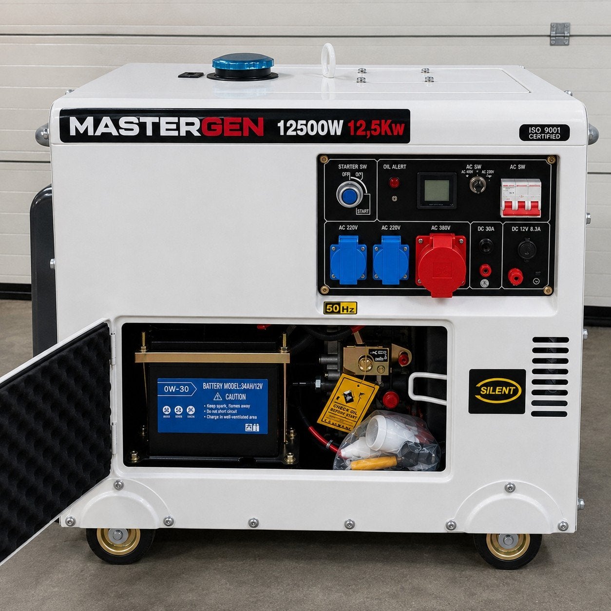 stroomgroep/generator Diesel 12500w 15,4kva nieuw gratis bez, Doe-het-zelf en Bouw, Aggregaten, Nieuw, Ophalen of Verzenden, 10 tot 30 kVA