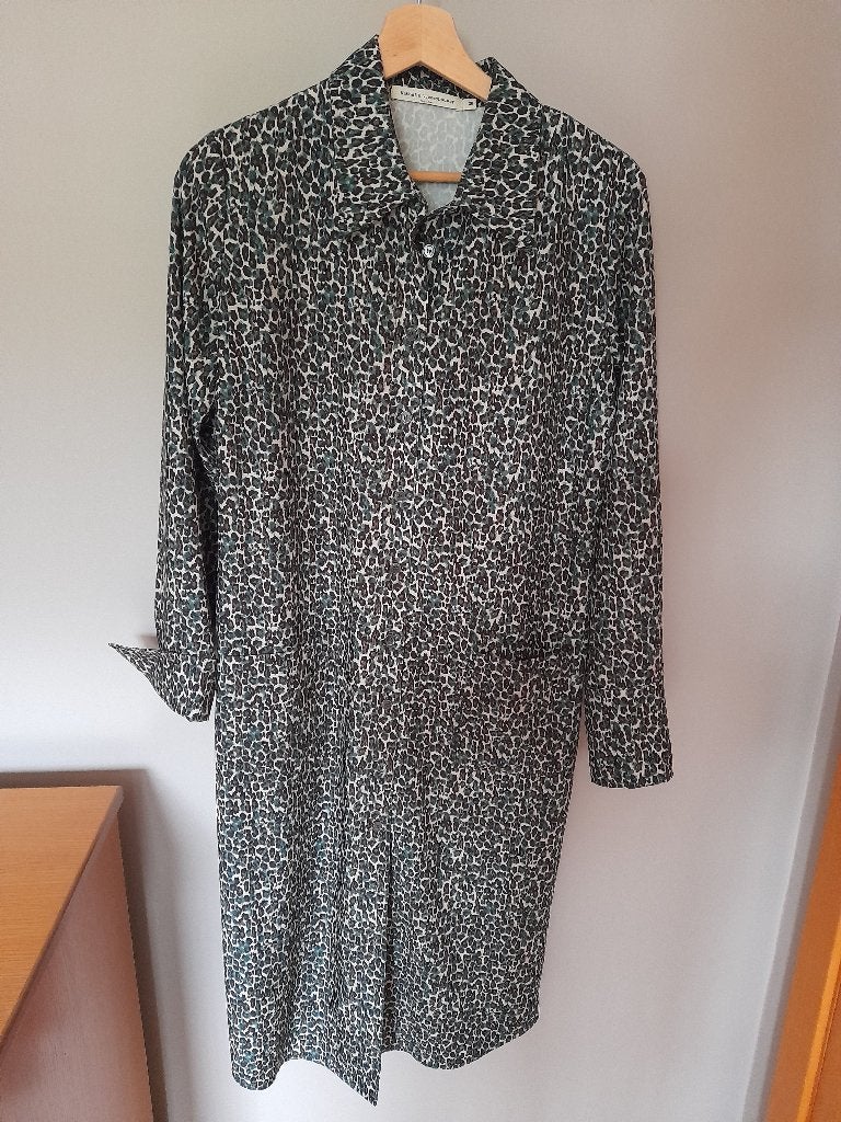 Kleed Nathalie Vleeschouwer luipaard maat M, Taille 38/40 (M), Enlèvement ou Envoi, Multicolore, Sous le genou