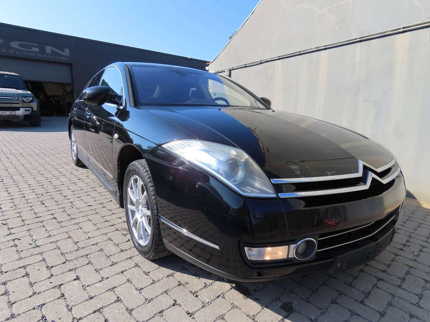 Citroën C6 C6 3.0 HDi V6 Exclusive FAP (bj 2010, automaat), Zwart, C6, Zwart, Leder