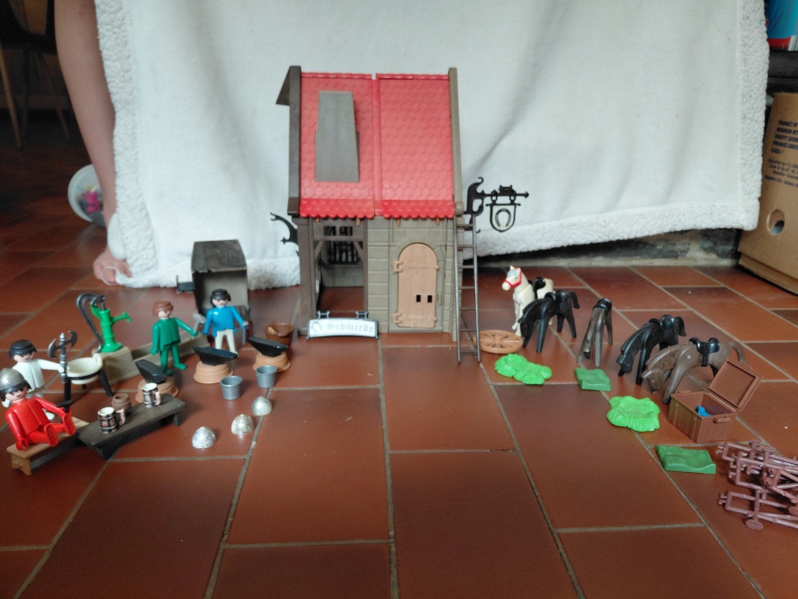 Playmobil smidse (retro), Kinderen en Baby's, Speelgoed | Playmobil, Ophalen of Verzenden