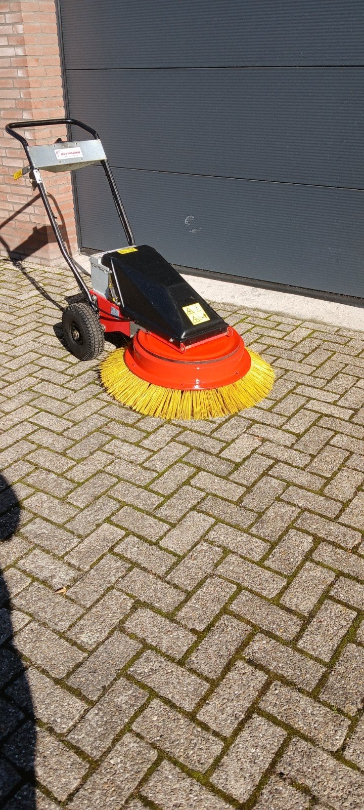 roto sweep keerborstel veegmachine, Jardin & Terrasse, Enlèvement, Comme neuf, Heitmann