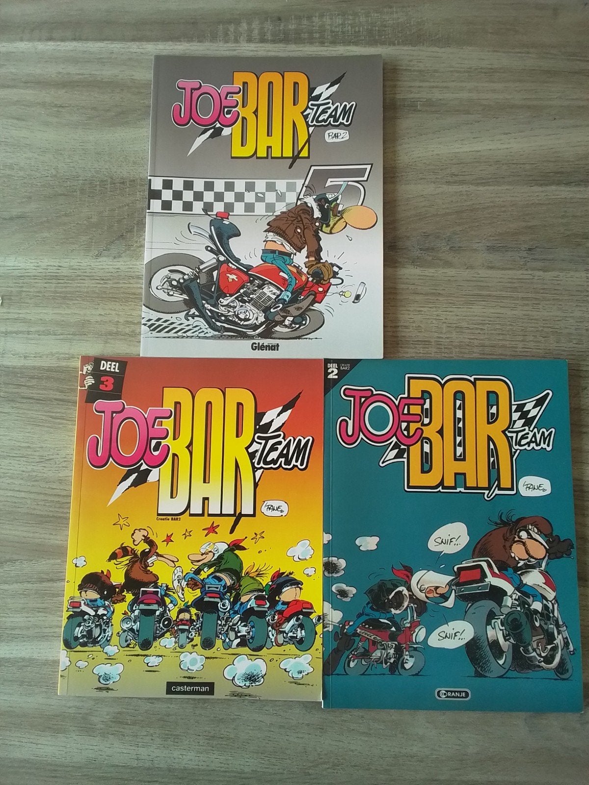 Joe bar deel 2, 3 en 5  sc, Ophalen of Verzenden