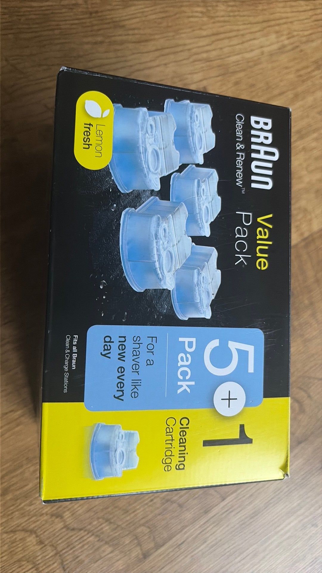 Clean & Renew Reinigingsvloeistof Scheerapparaat 5+1-pack, Ophalen of Verzenden, Nieuw, Scheren en Epileren