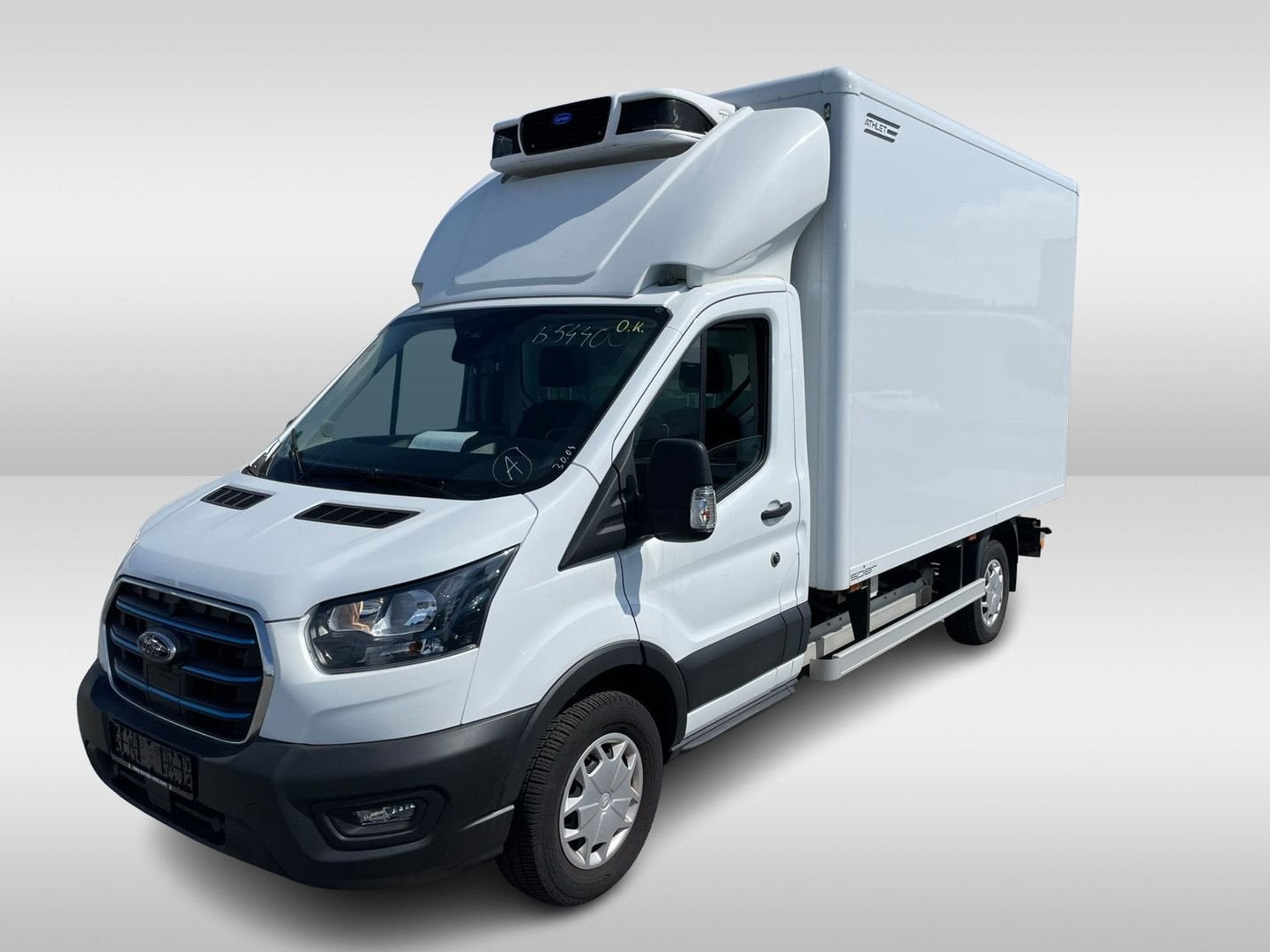 Ford E-Transit Bakwagen met Koeling 100% Elektrisch Pulsor 3, Autos, Camionnettes & Utilitaires, Achat, Automatique, Ford, Blanc