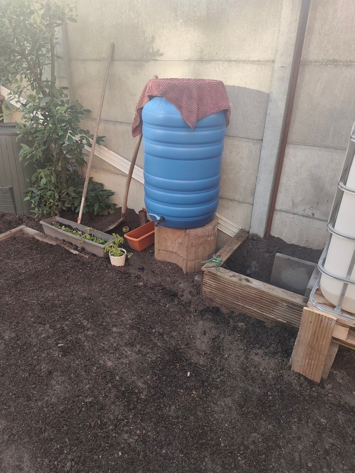 regenton met kraan, Tuin en Terras, Ophalen