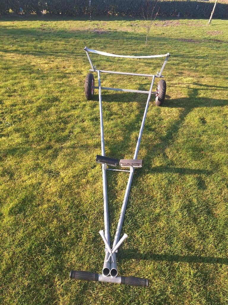 strandtrailer zeilboot, Watersport en Boten, Zeilen en Zeiltoebehoren, Ophalen, Zo goed als nieuw