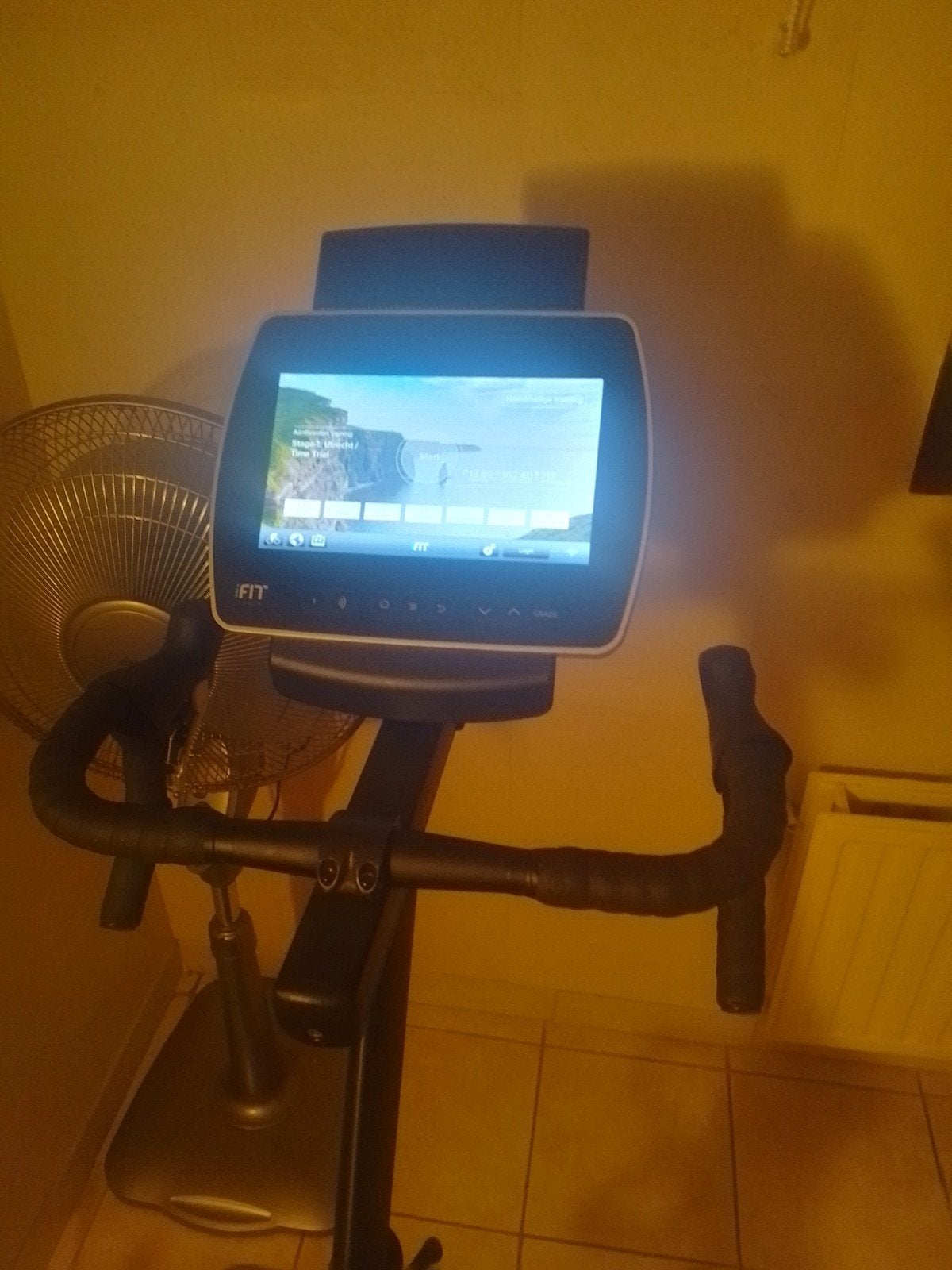 hometrainer Tour de France, Ophalen, Gebruikt, Metaal, Benen