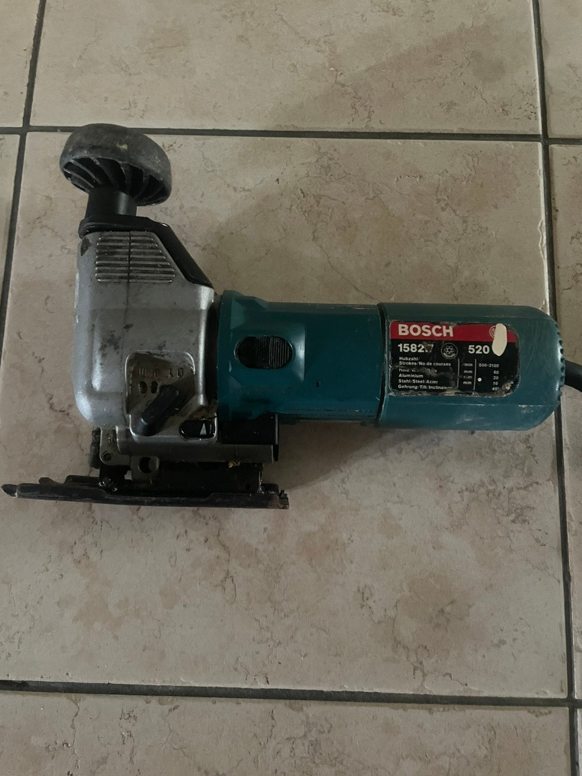 Bosch decoupeerzaag, Doe-het-zelf en Bouw, Ophalen, Gebruikt