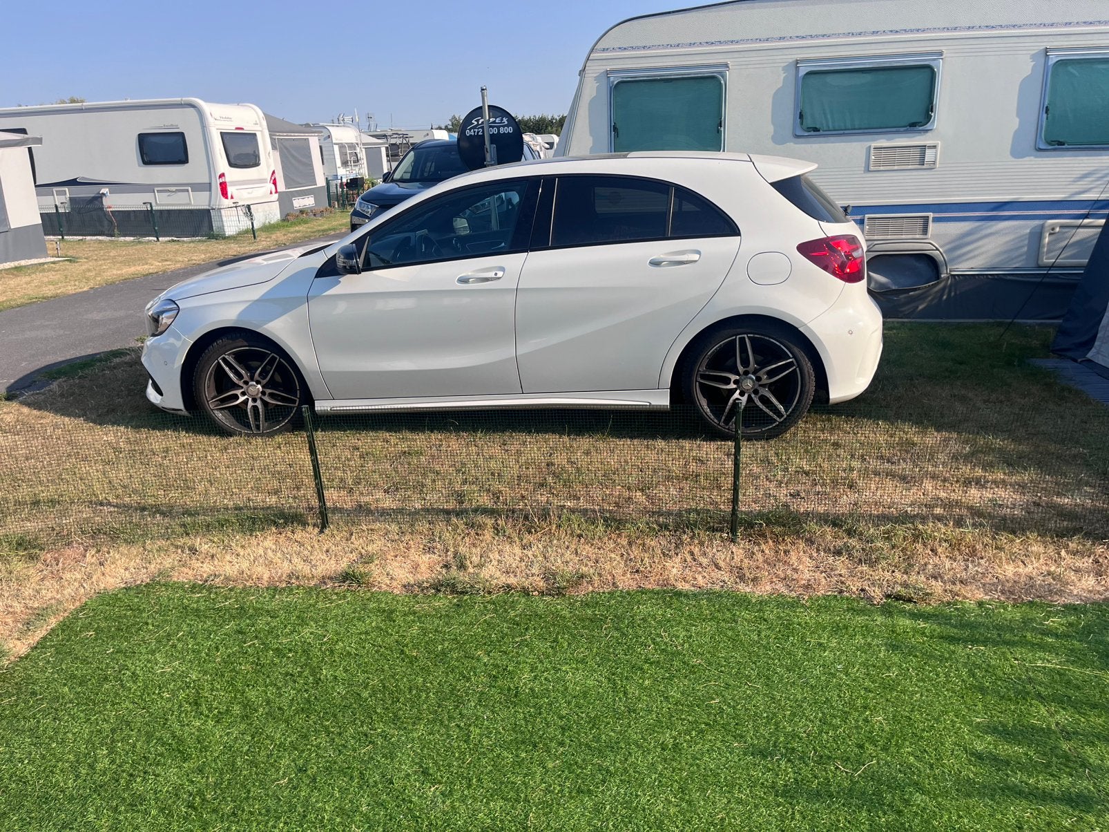 MB A180d AMG uitvoering, Autos, Achat, Euro 6, Boîte manuelle, Entretenue par le concessionnaire