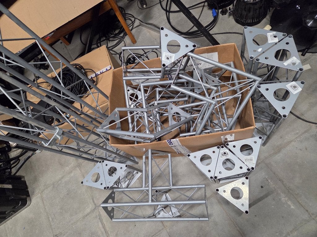 Lot structure sono decotruss  vendu en 1 lot, Enlèvement, Comme neuf