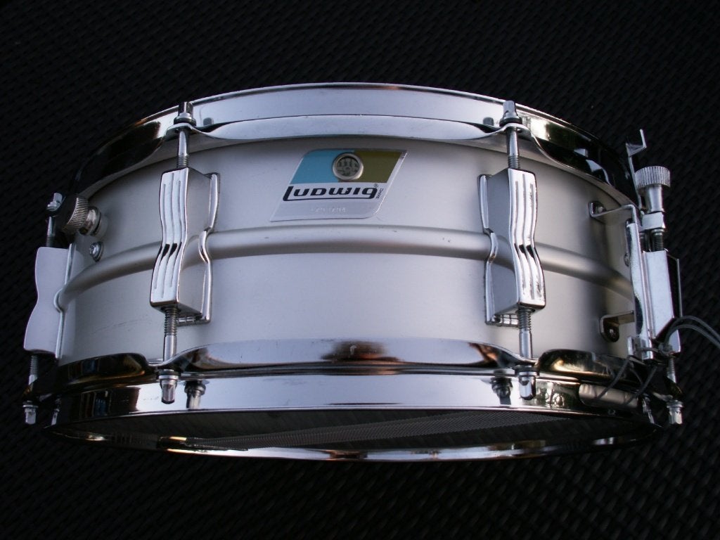 Ludwig Acrolite snare drum 14×5  jaren 70, Ophalen of Verzenden, Gebruikt, Ludwig