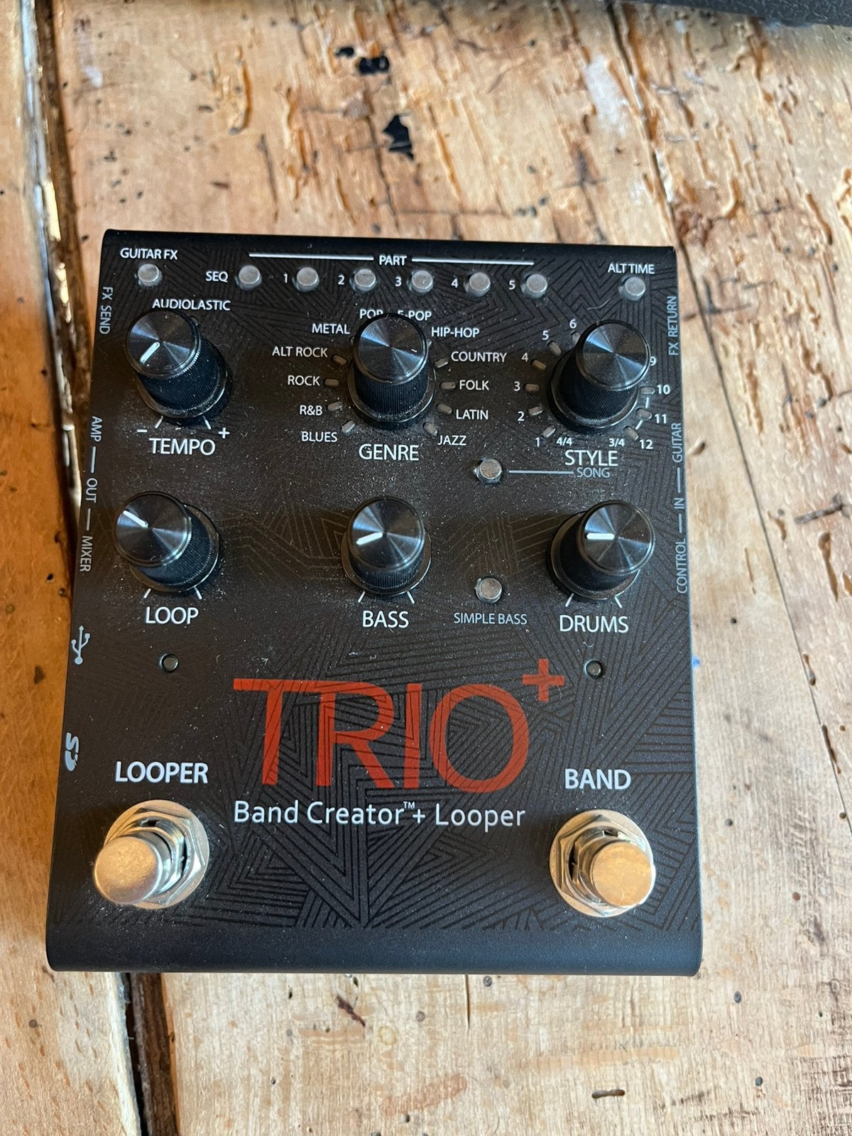 Digitech Trio+, Muziek en Instrumenten, Ophalen of Verzenden, Zo goed als nieuw