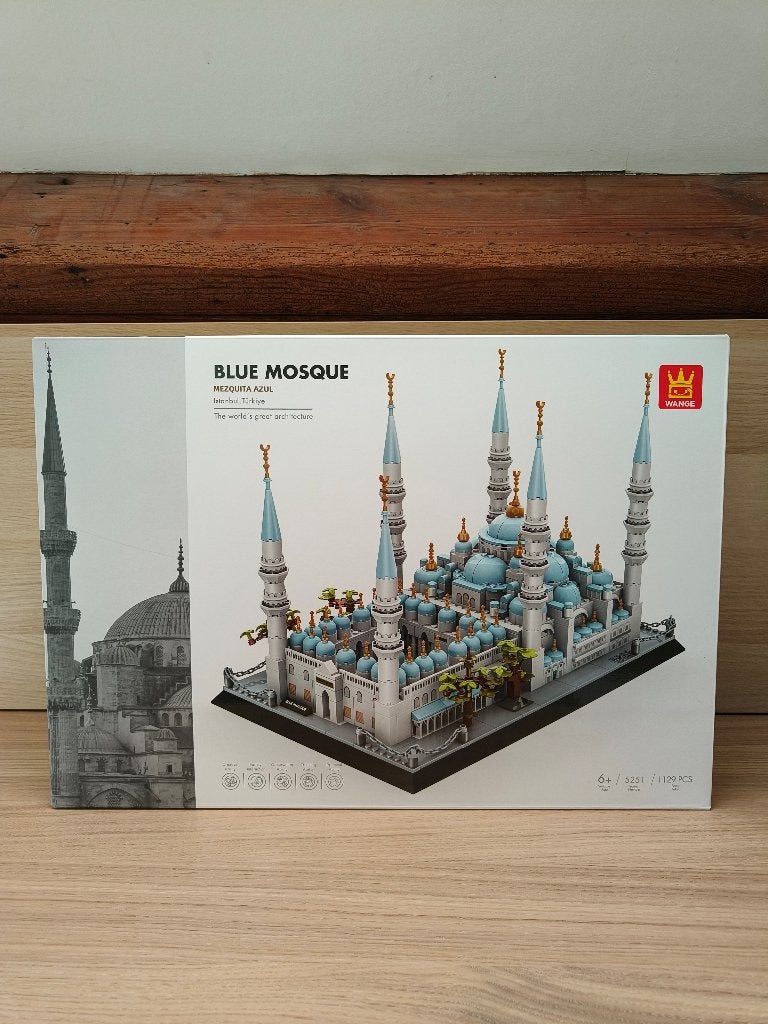 Alternatieve LEGO Blauwe Moskee Istanbul - nieuw 1129 stuks, Nieuw, Architecture, Ophalen of Verzenden, Complete set