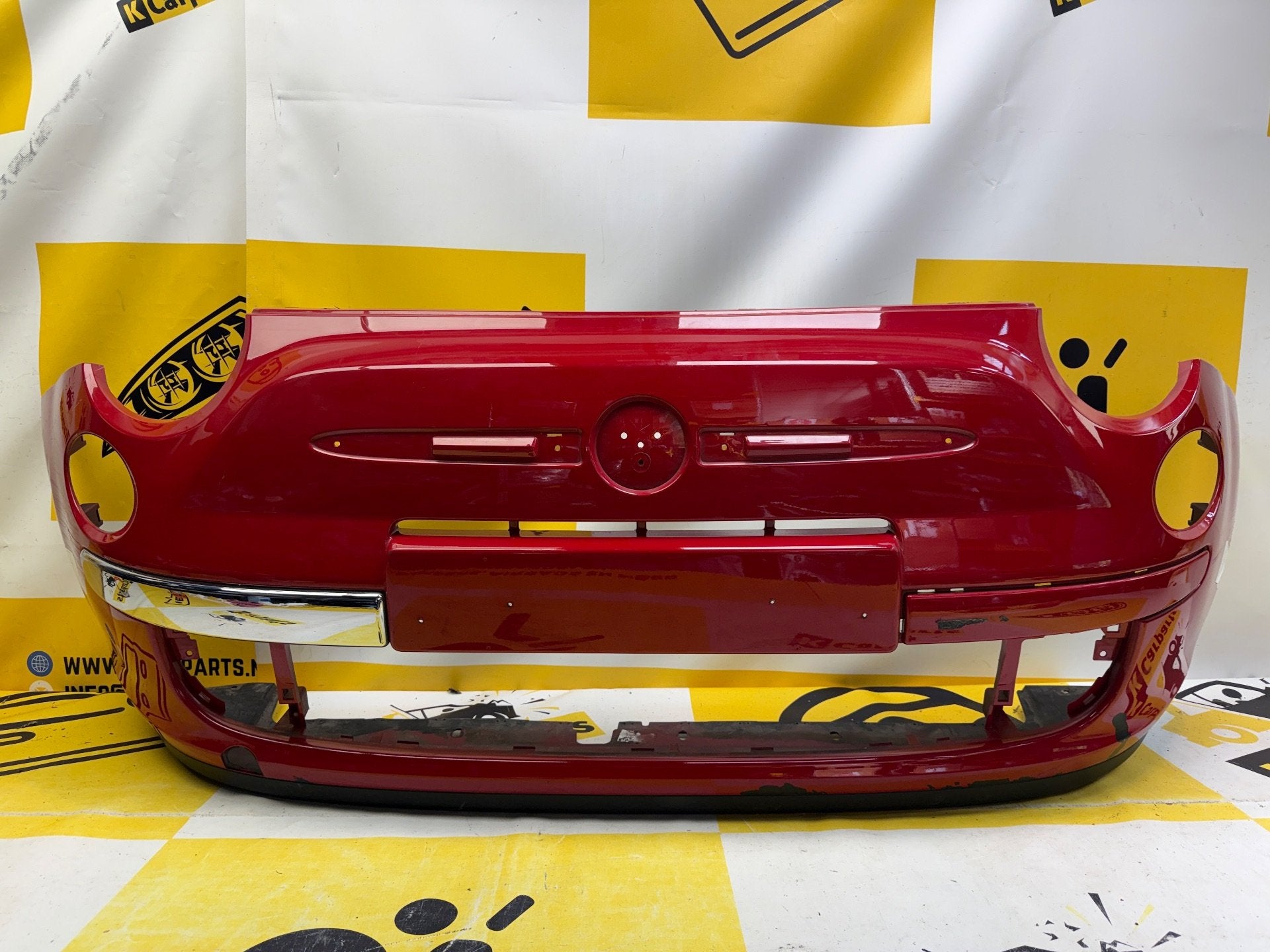 Voorbumper Fiat 500 ORIGINEEL Bumper 735426888, Gebruikt, Voor, Stellantis Europe S.p.A., Info@stellantis.com