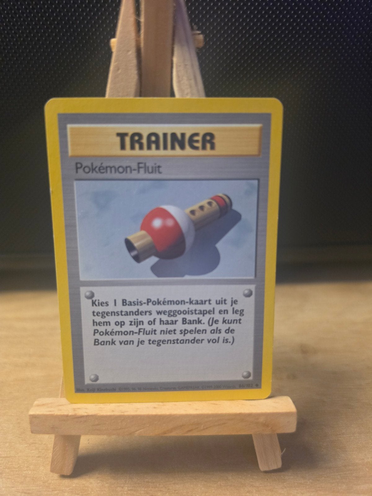 Pokemon fluit 86/102, Enlèvement