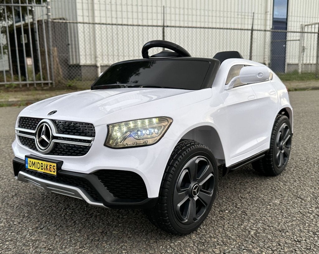 Mercedes GLC Coupe 12v wit RC - Leder zit - Rubberband!, Kinderen en Baby's, Ophalen of Verzenden, Nieuw