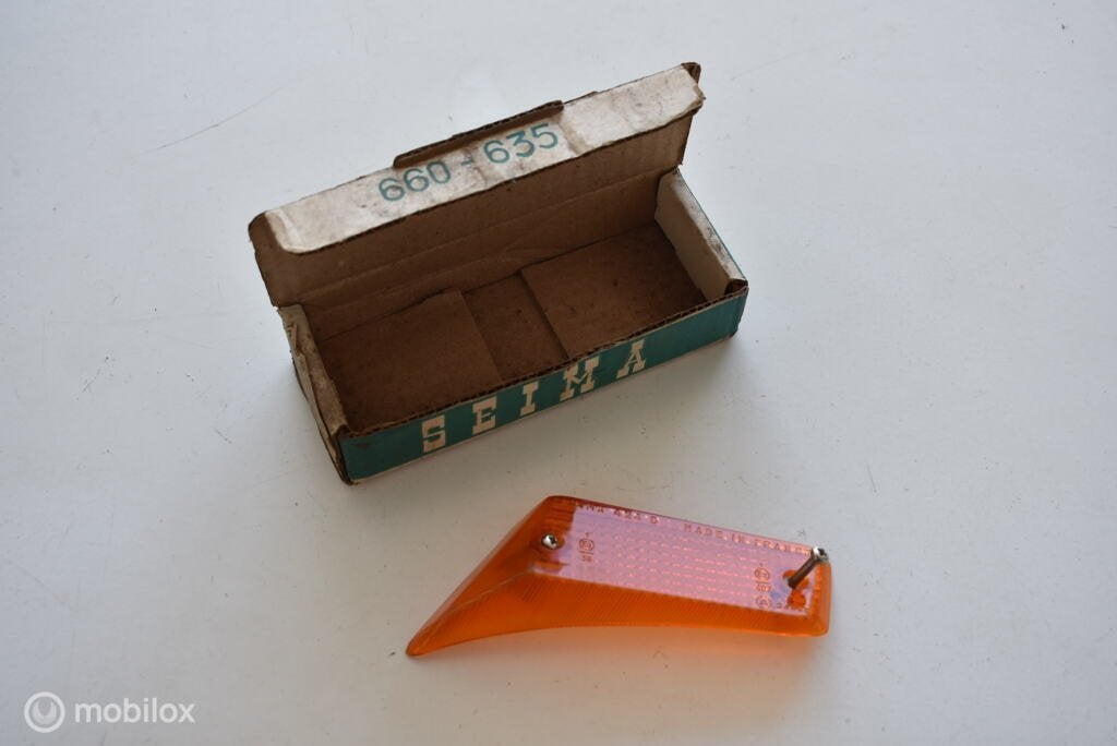NOS: Knipperlichtglas rechtsvoor Citroen Dyane AY575247, Citroën, Nieuw, Ophalen of Verzenden, Citroen