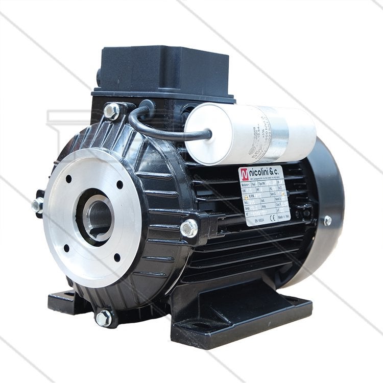 Elektromotor 1.5kW Holle As 24mm IEC 90, Verzenden