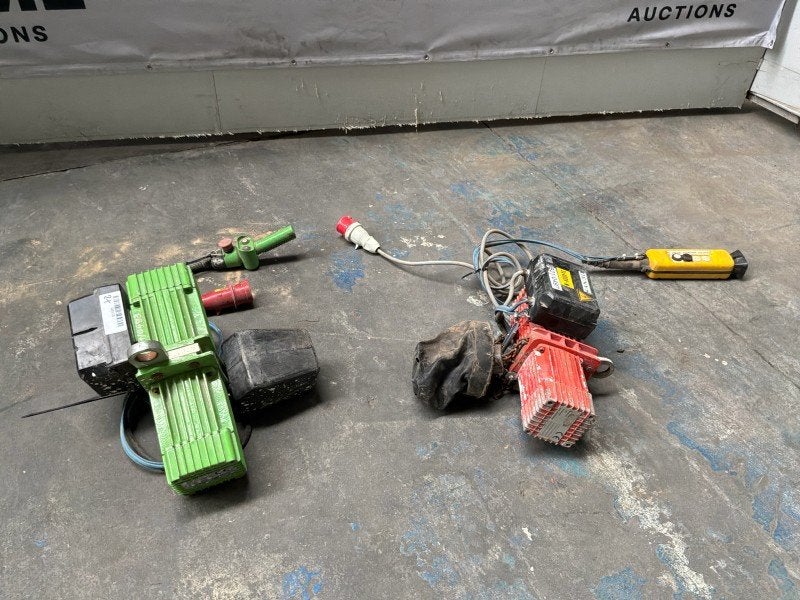 Elektrische kettingtakels (2x), Overige typen