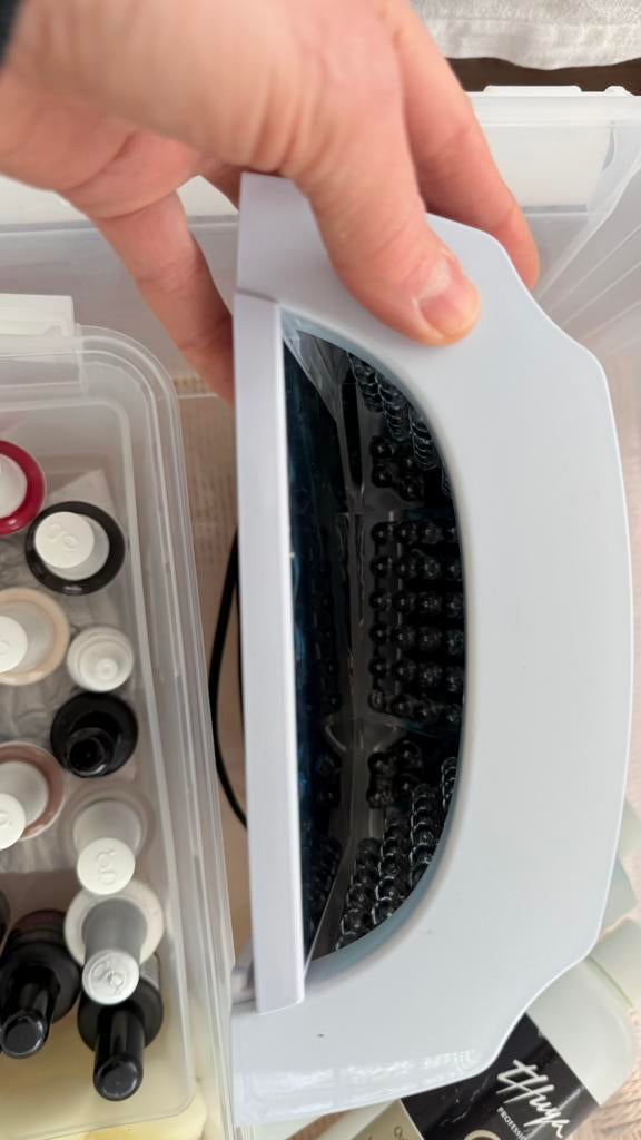Starterskit gellak handen voeten incl UV LED 11 kleurtjes., Enlèvement, Soin des mains et des pieds