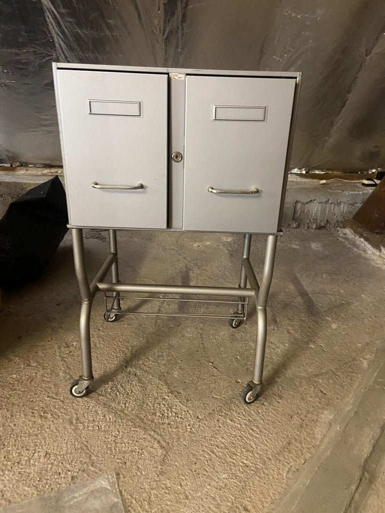 Kastje met 2 lades, Huis en Inrichting, Ophalen, Minder dan 50 cm, Gebruikt, 1 of 2 laden