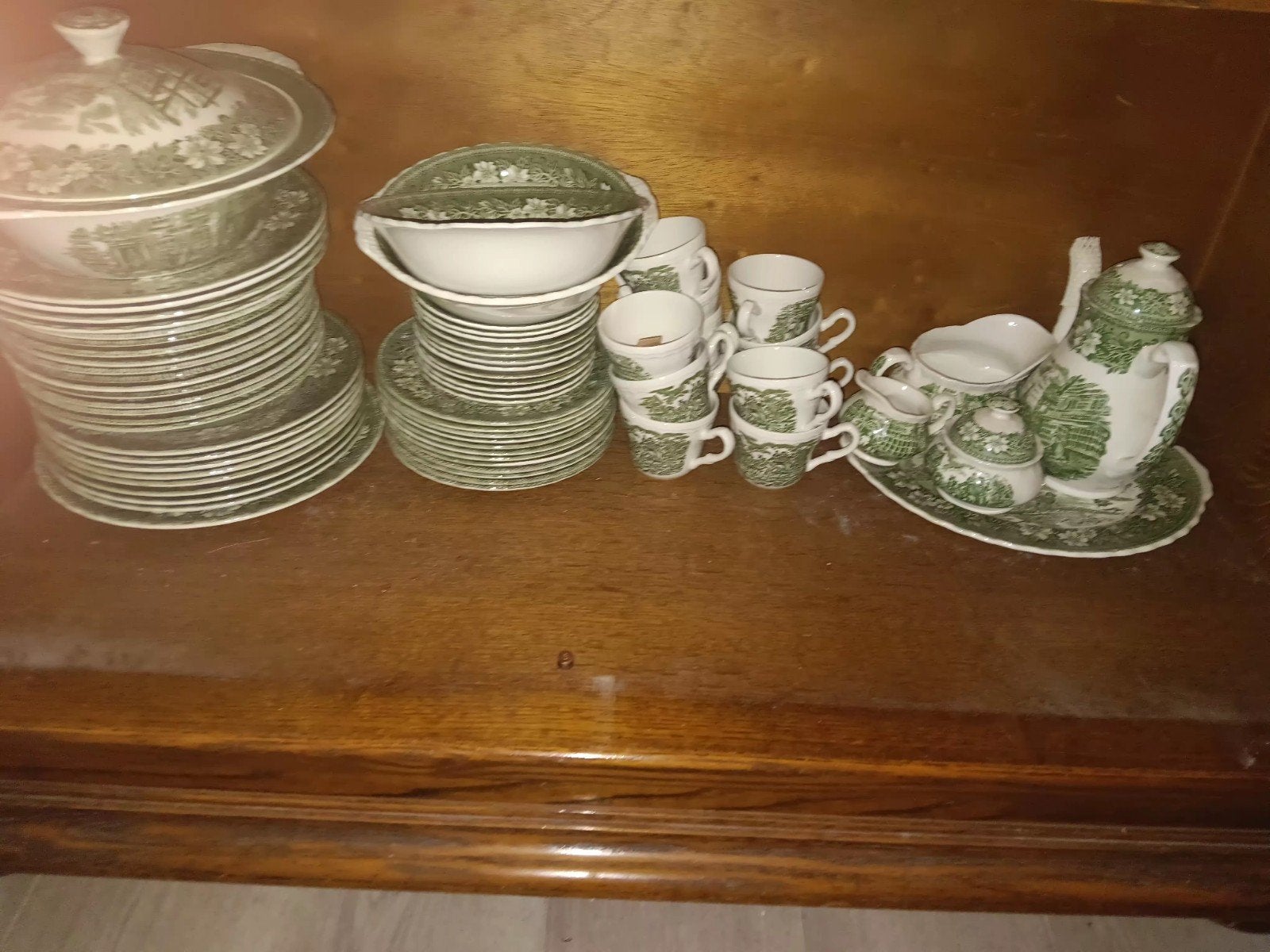 servies jaren70, Enlèvement, Utilisé