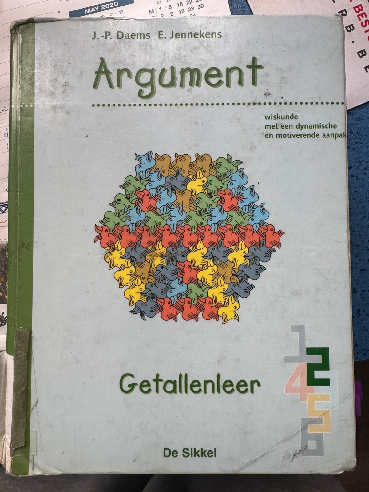 Wiskunde Argument 2 getallenleer, Ophalen of Verzenden, Nederlands, J.P. Daems; E. Jennekens