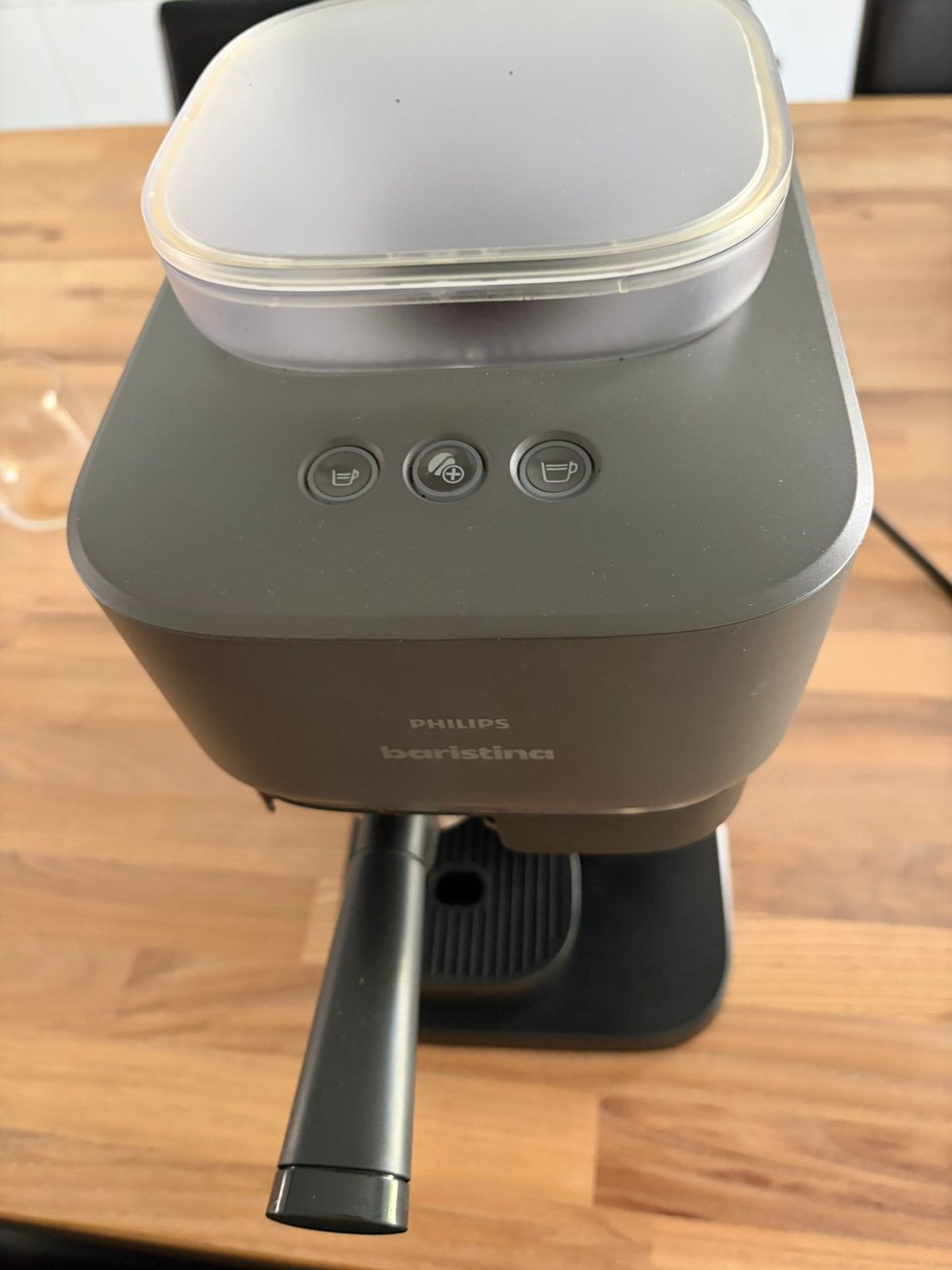 Philips Baristina zwart dubbel gebruik, Enlèvement, Comme neuf, Café moulu