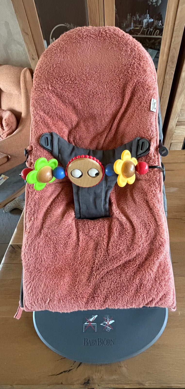 Wipstoeltje BabyBjorn, Kinderen en Baby's, Wipstoeltjes, Verstelbaar, Wipstoel, Zo goed als nieuw, Ophalen