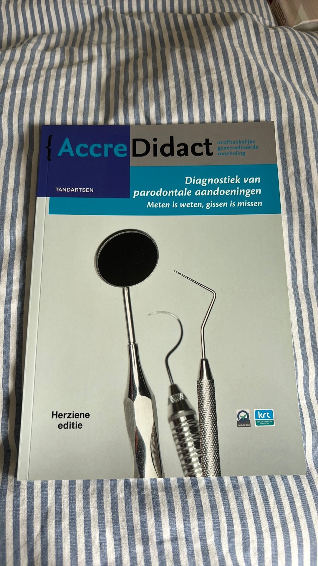 Diagnostiek van parodontale aandoeningen, Diversen, Ophalen, Zo goed als nieuw