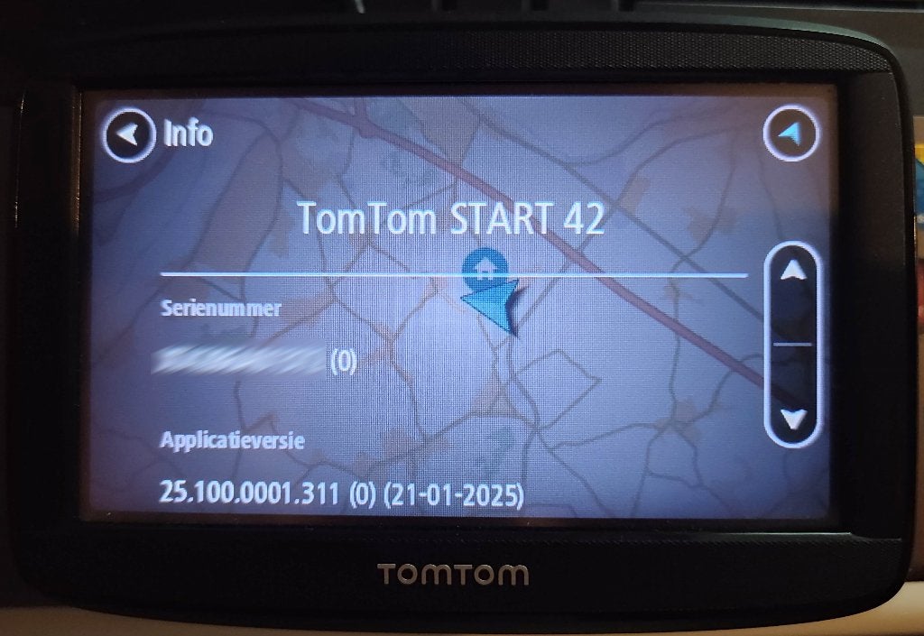 TomTom Start 42 avec mises à jour cartographiques à vie, Enlèvement ou Envoi, Utilisé