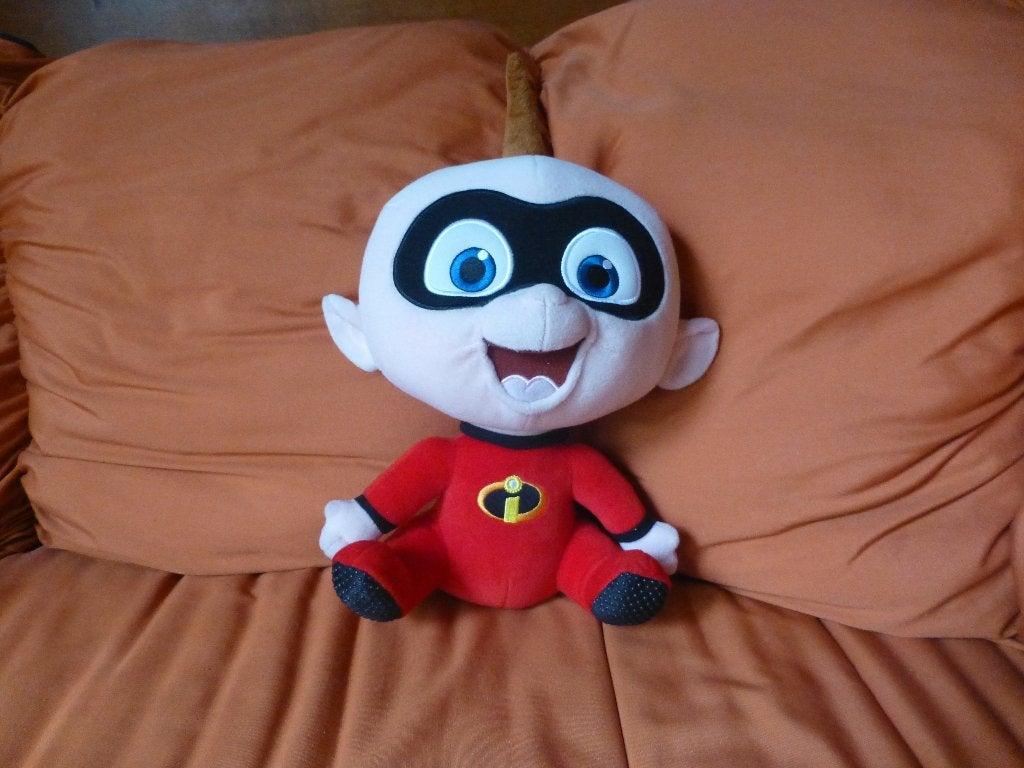 Disney knuffel: The incredibiles baby Jack Jack, Ophalen, Overige figuren, Zo goed als nieuw, Knuffel