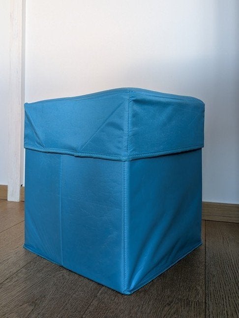 chambre d'enfant - pouf bleu claire, Enlèvement, Utilisé