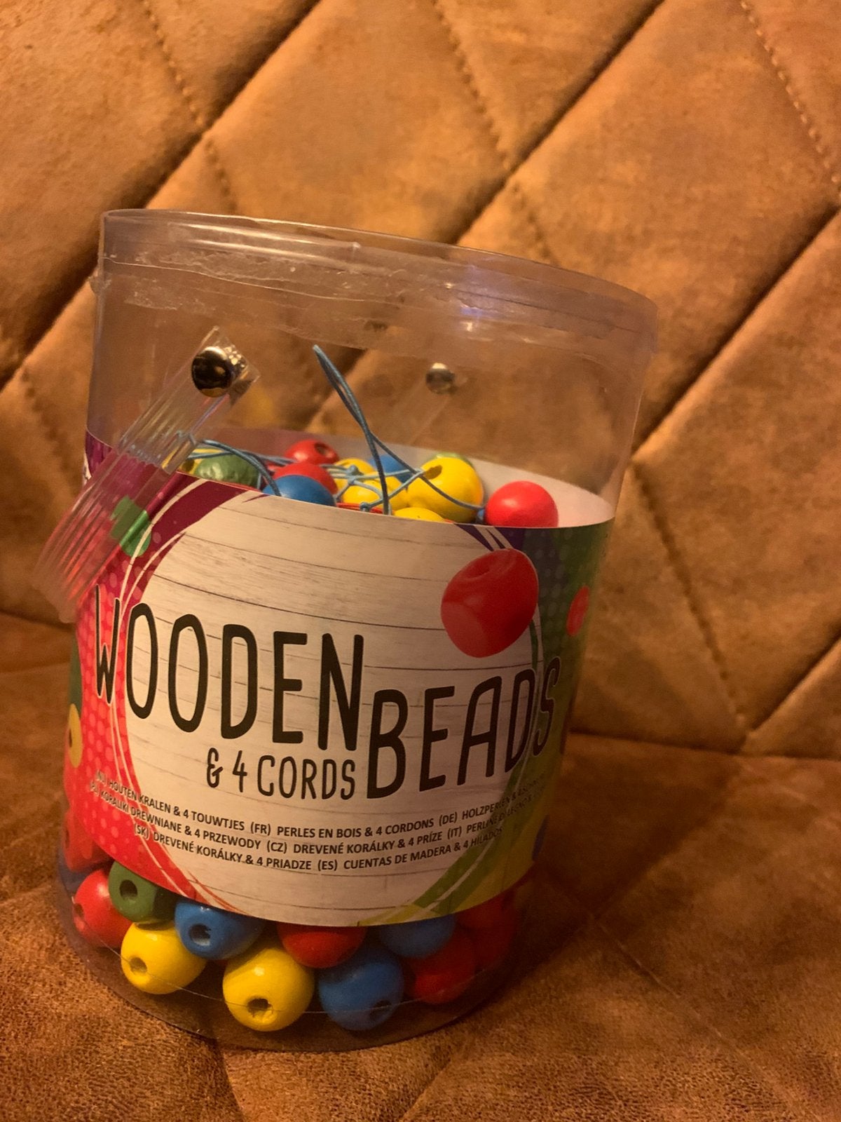 Perles en bois, Enfants & Bébés, Enlèvement ou Envoi, Utilisé, Bricolage