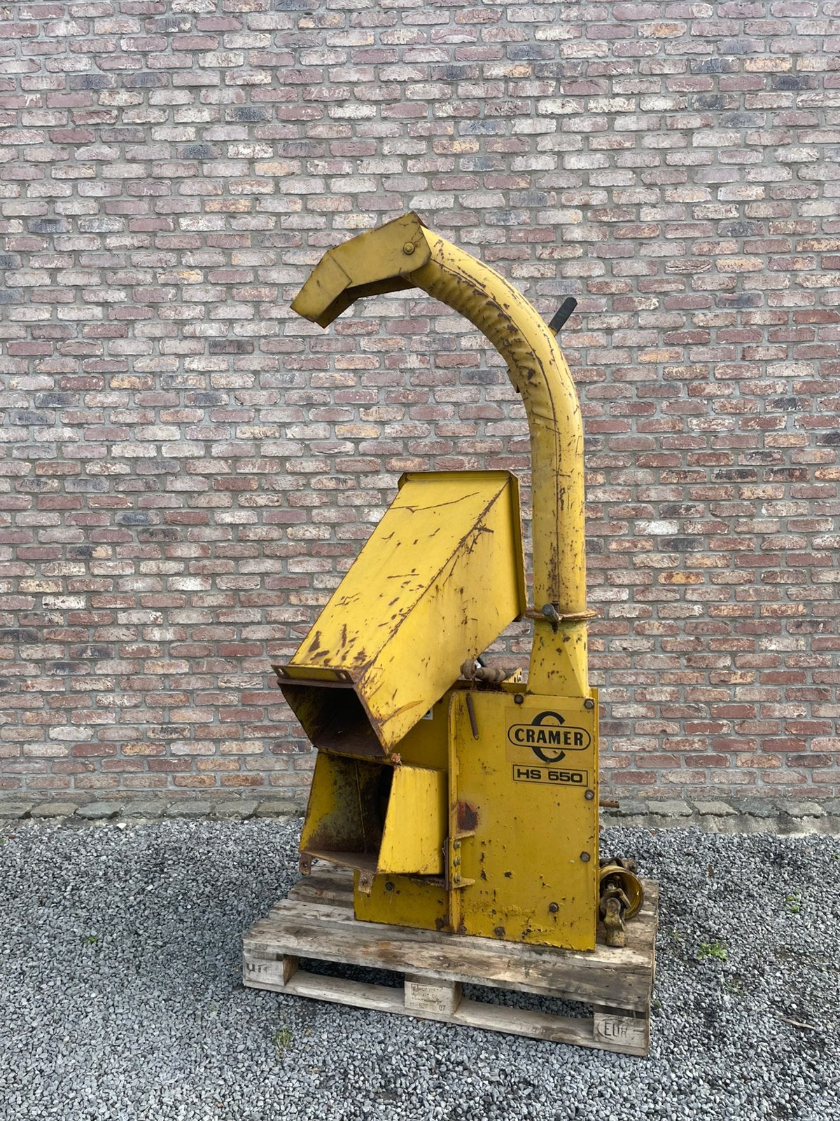 broyeur a bois  Cramer HS650, Enlèvement