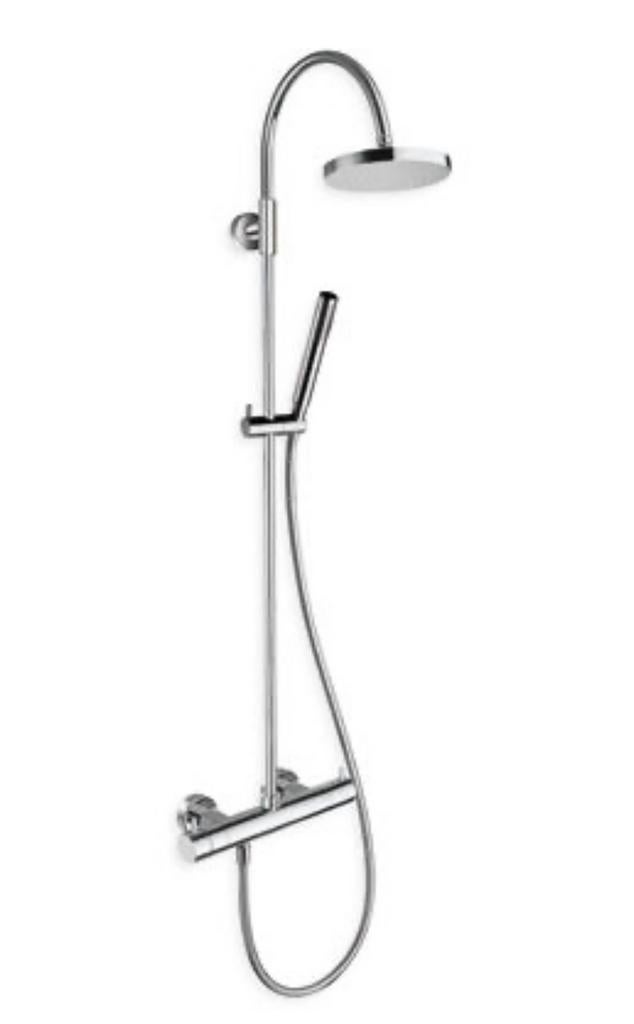 Douchekolom triverde, Doe-het-zelf en Bouw, Ophalen, Nieuw, Chroom, Douche