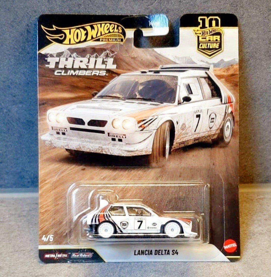 Hotwheels Premium/Lancia Delta S4/Real riders/Nieuw, Enlèvement ou Envoi, Neuf, Voiture