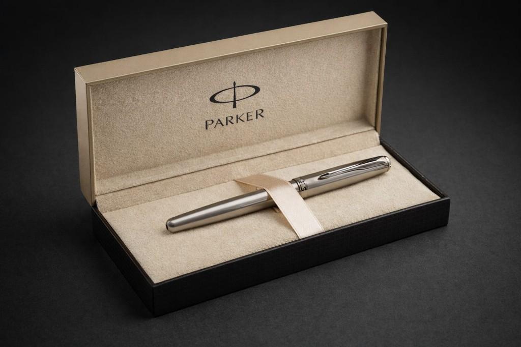 Parker Sonnet roestvrijstalen vulpen, Ophalen, Parker, Nieuw, Met doosje