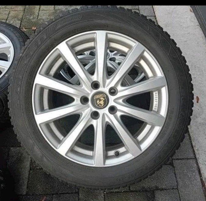 Winterbanden velgen alu Fiat 500X 5x110 17inch 5&6mm❄️ ️, Auto-onderdelen, Ophalen, Gebruikt, Opel
