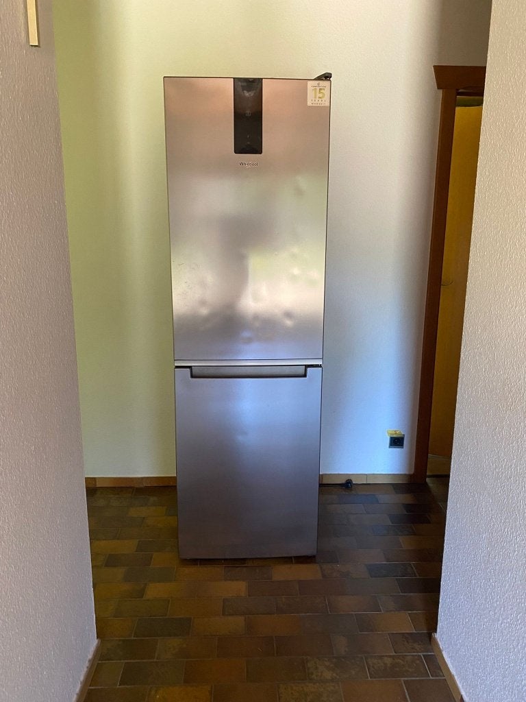 Koelkast met vriesvak Whirlpool, Elektronische apparatuur, Koelkasten en IJskasten, Ophalen, 150 tot 200 liter, Gebruikt, 160 cm of meer