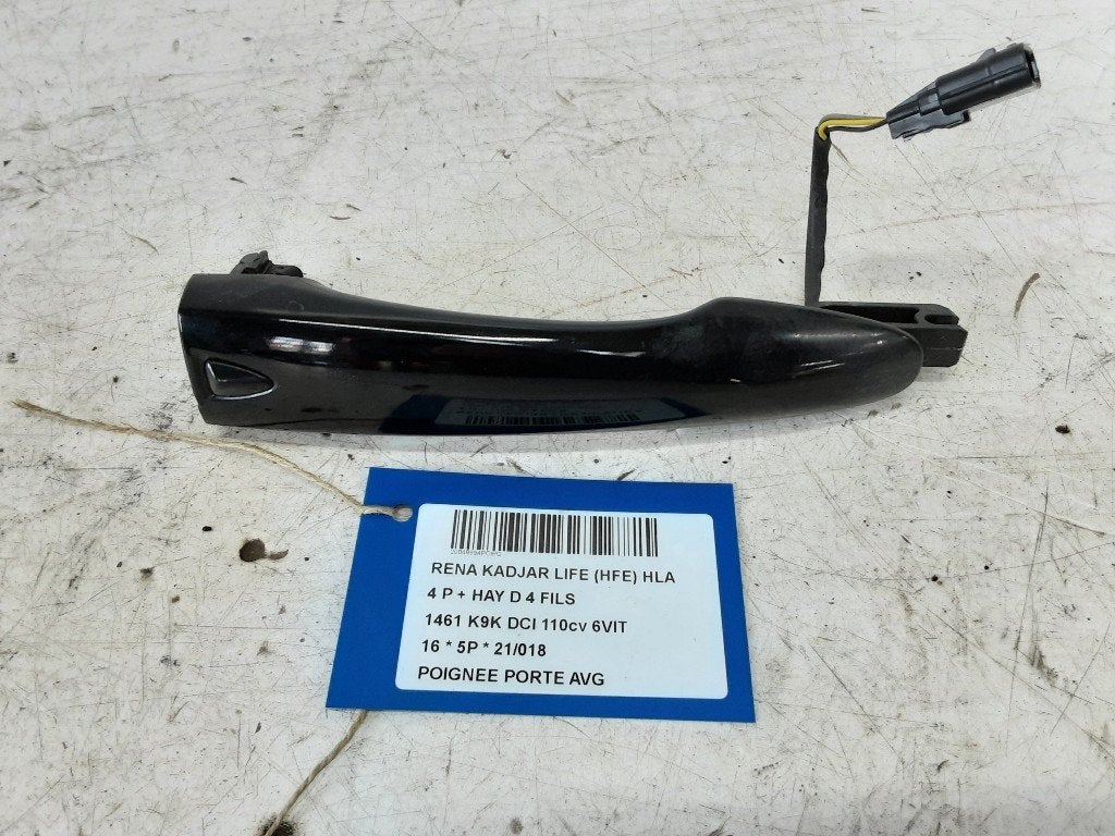 POIGNEE EXTERIEURE AVANT GAUCHE Renault Kadjar (RFEH), Utilisé, Avant, Renault