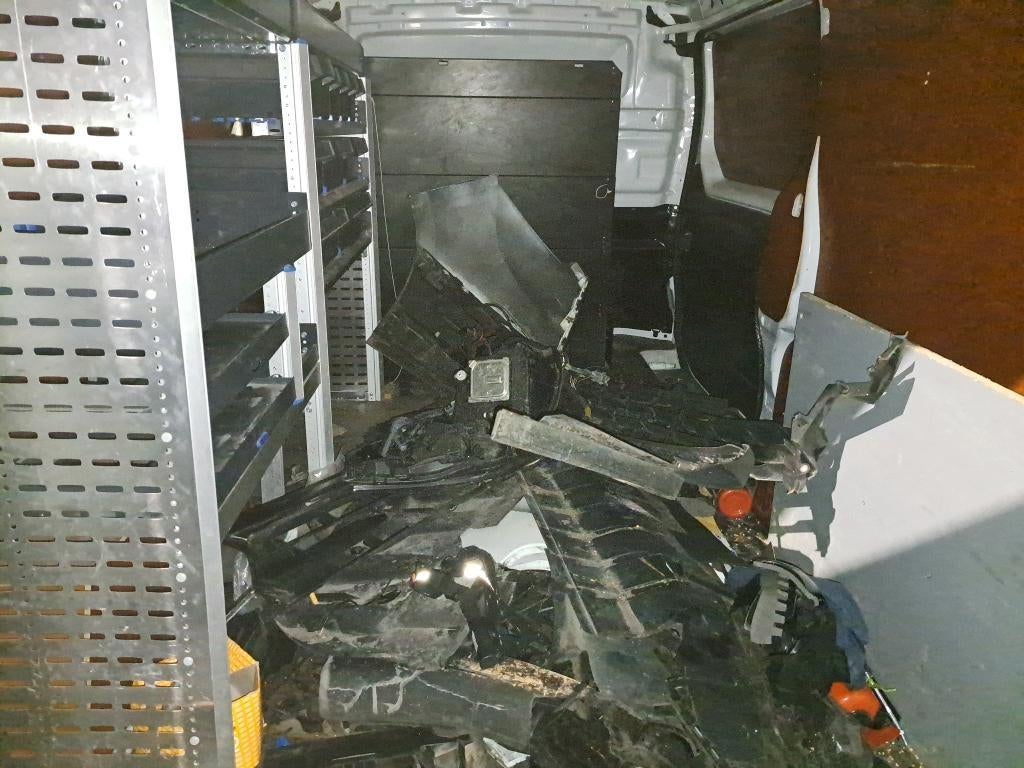 etagere  camionnette, Enlèvement