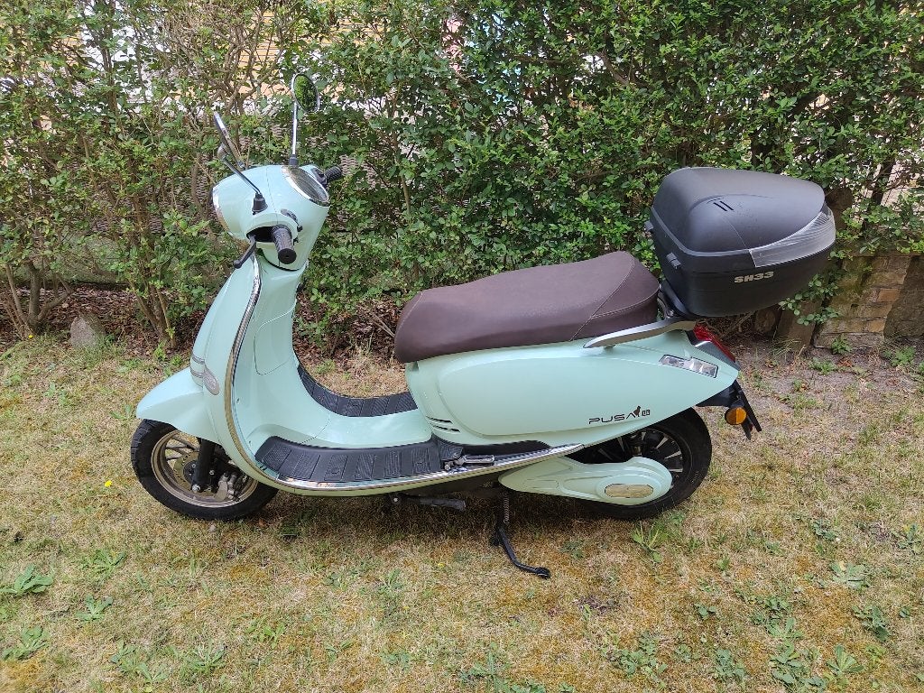Elektrische scooter - 125cc - Retro look, Vélos & Vélomoteurs, Scooters | Marques Autre, Utilisé, Électrique, Enlèvement