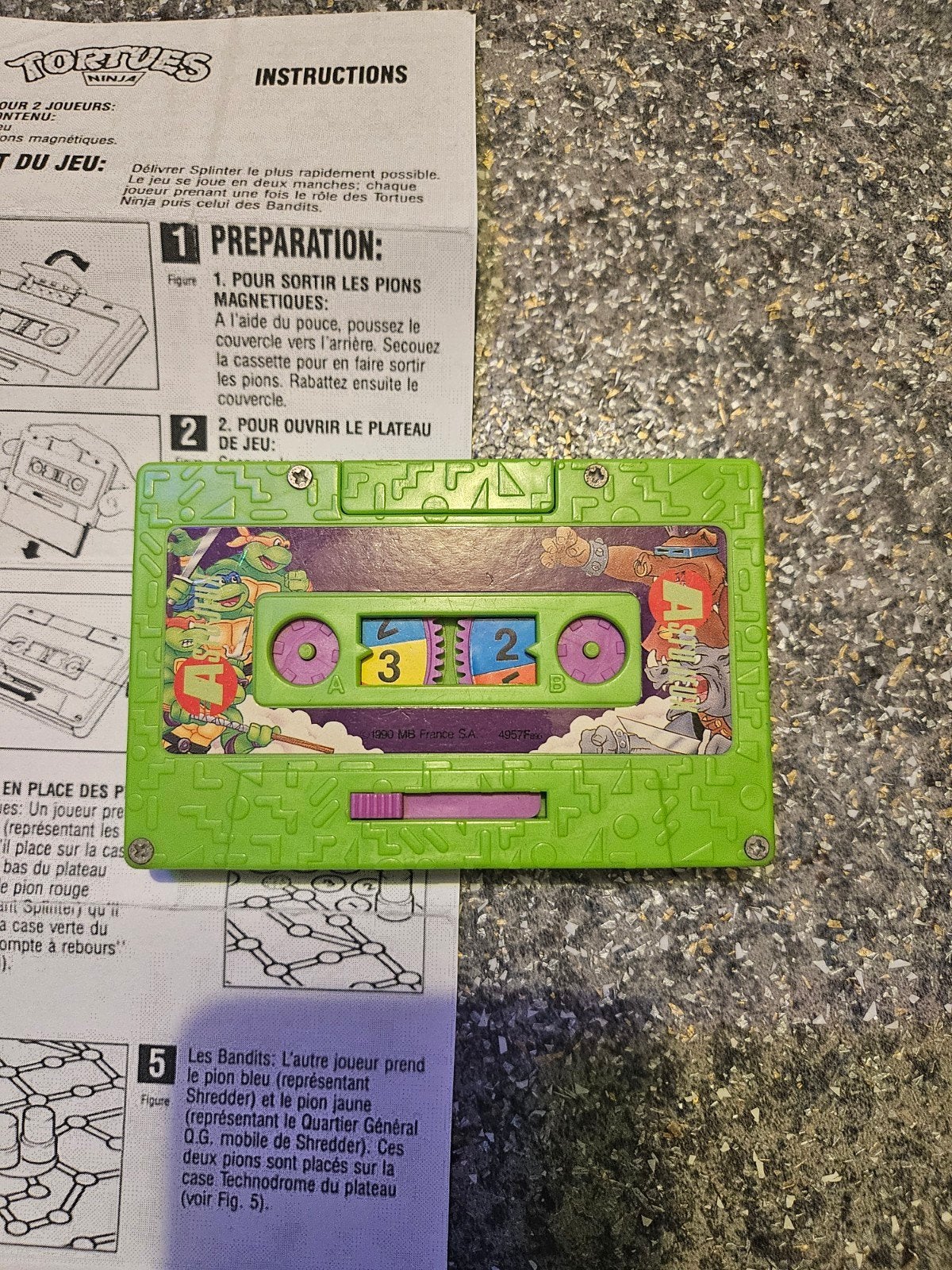 Trick Ninja Turtles Ninja Turtles (MB 1990), Verzamelen, Ophalen of Verzenden
