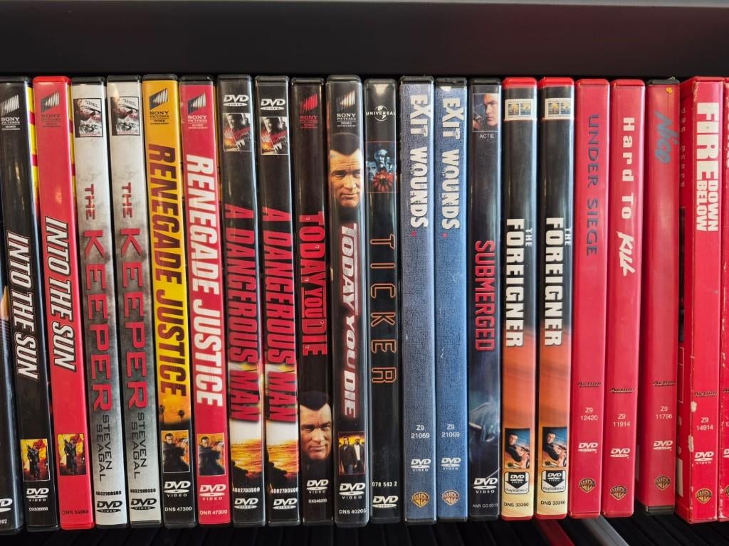 Veel DVD's Steven Seagal, Enlèvement, Comme neuf
