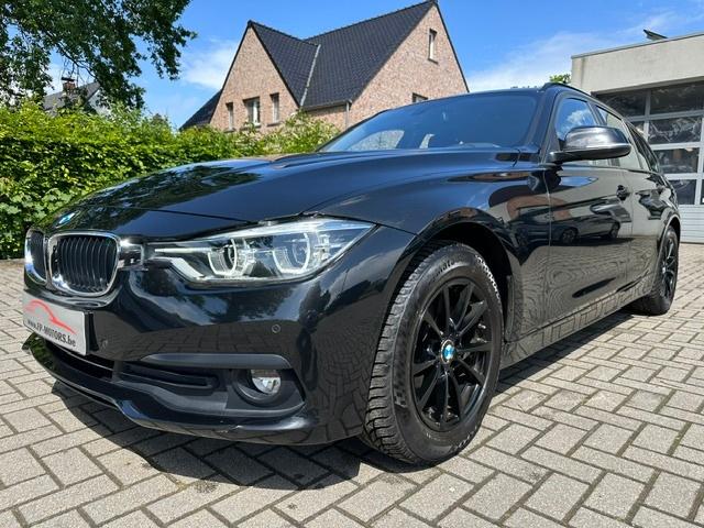 BMW 318d Touring van 06/2016 met 143000km met optie's EURO 6, Auto's, BMW, 1995 cc, 4 cilinders, Zwart, Bedrijf