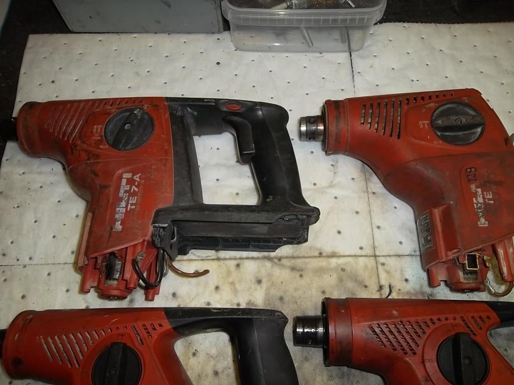 HILTI , pièces machines en SDS PLUS et SDS MAX, HILTI PIECE, Enlèvement, Utilisé